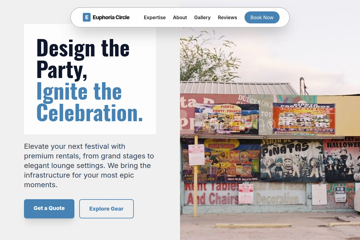 Festival Party Rentals